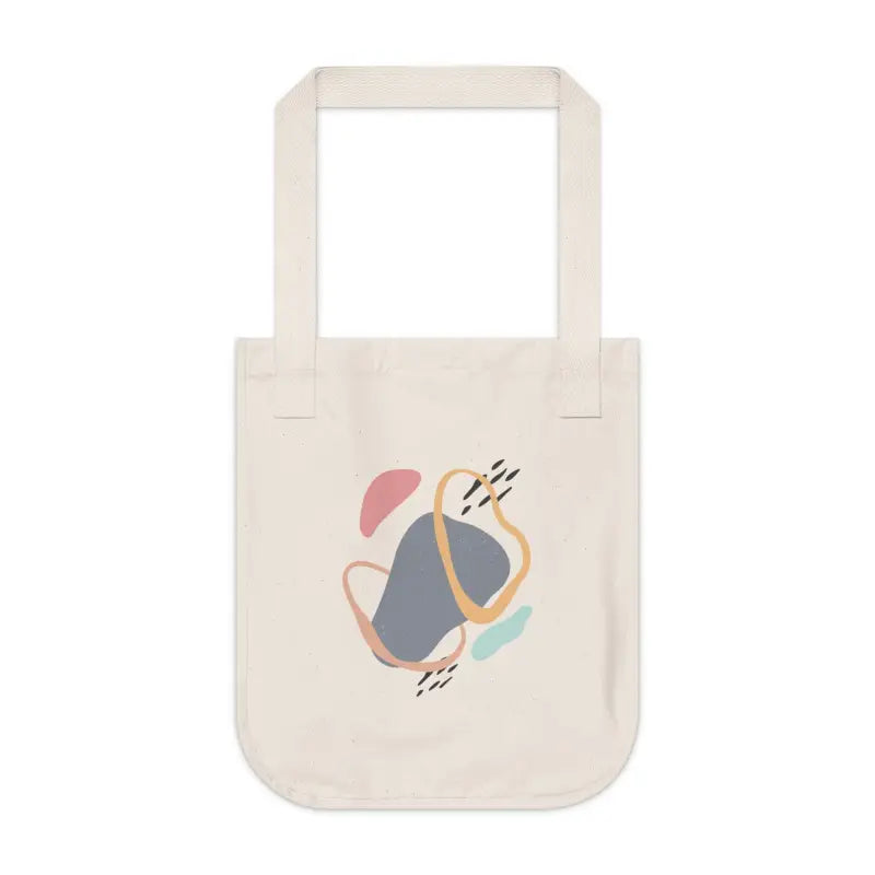 Elevate your Style with Dipaliz Abstract Art Cotton Tote Bag - one Size / Natural Bags