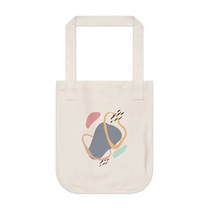 Canvas Tote Bag Abstract Art Women’s Fashion Statement - Dipaliz - one Size / Natural - Handbags