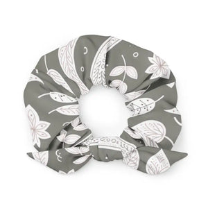 Eco-friendly Grey Scrunchie Hair Accessory - Dipaliz - Ponytail Holders