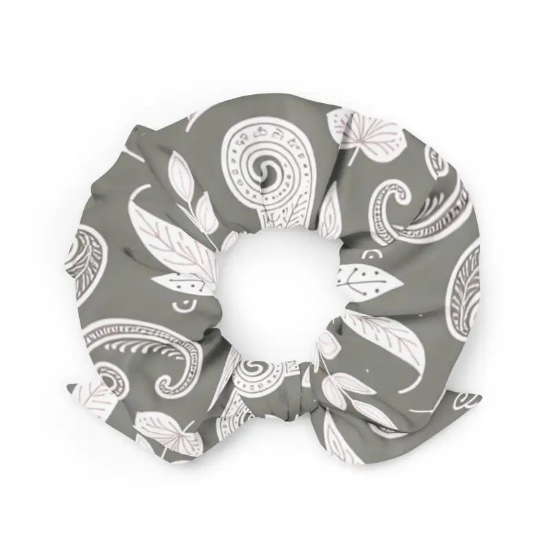 Chic Eco-friendly Paisley Scrunchie - Stylize with Sustainability - Hair Accessory