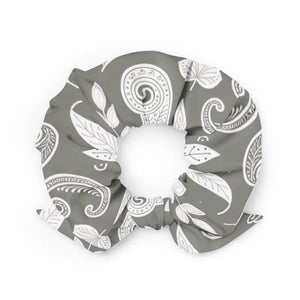 Eco-friendly Grey Scrunchie Hair Accessory - Dipaliz - Ponytail Holders