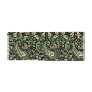 Intricate Detailed Designs Scarf Sustainable Materials - Dipaliz - 27’’ × 73’’ - Scarves