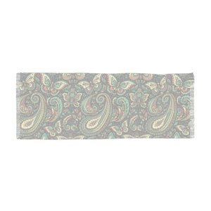 Intricate Detailed Designs Scarf Sustainable Materials - Dipaliz - 27’’ × 73’’ - Scarves