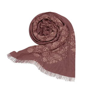 Nature-inspired Sheer Scarf Wild Charm Statement Style - Dipaliz - 27’’ × 73’’ - Scarves & Shawls