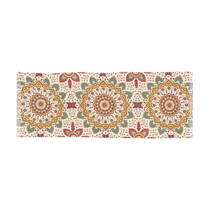 Vibrant Geometric Scarves Bold Modern One-sided Design - Dipaliz - 27’’ × 73’’ - & Shawls