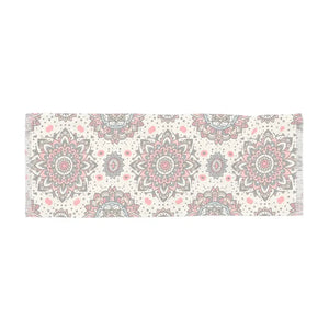 Geometric Print Scarf - Stylish Brand Statement - Dipaliz - 27’’ × 73’’ - Scarves & Shawls