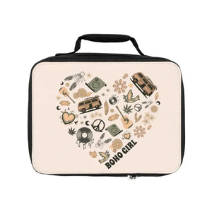 Chic Lunch Bag - Boho Girl Style Fresh Eats - Dipaliz - one Size / Black - Bags