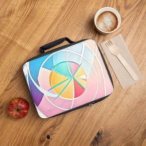 Neoprene Lunch Bag Abstract Pink Pattern Eco Fashion Dipaliz - one Size / Black - Bags