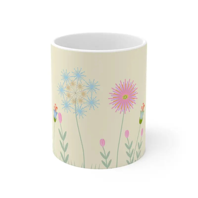 Elevate your Morning with the Flower Field Mug - 11oz