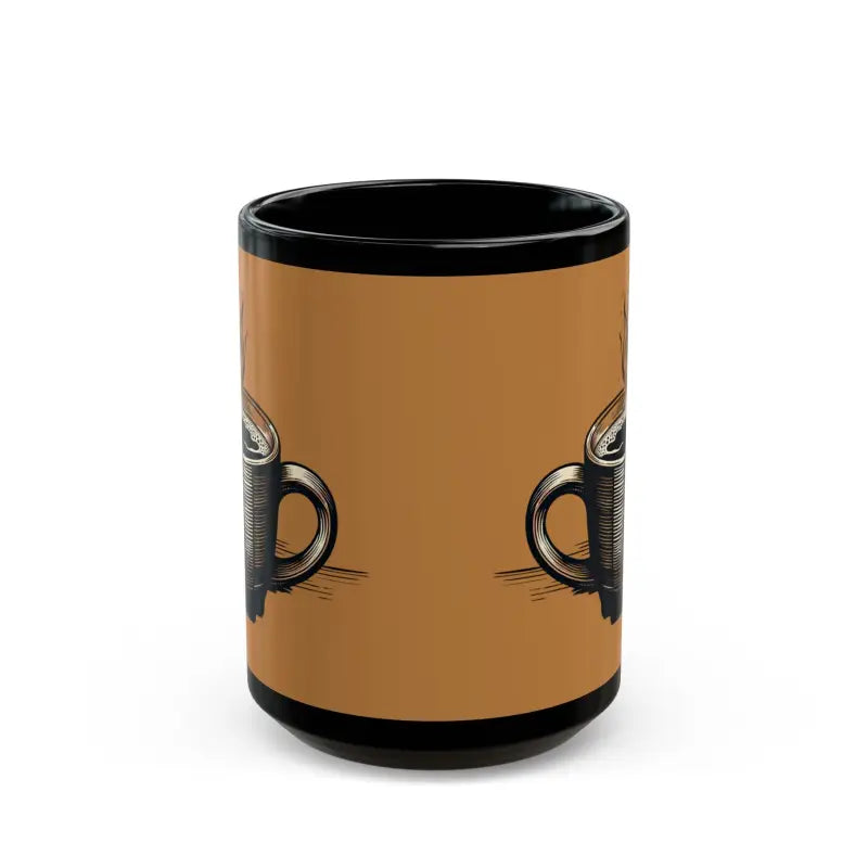 Kickstart your Day with a Sleek Black Ceramic Coffee Mug