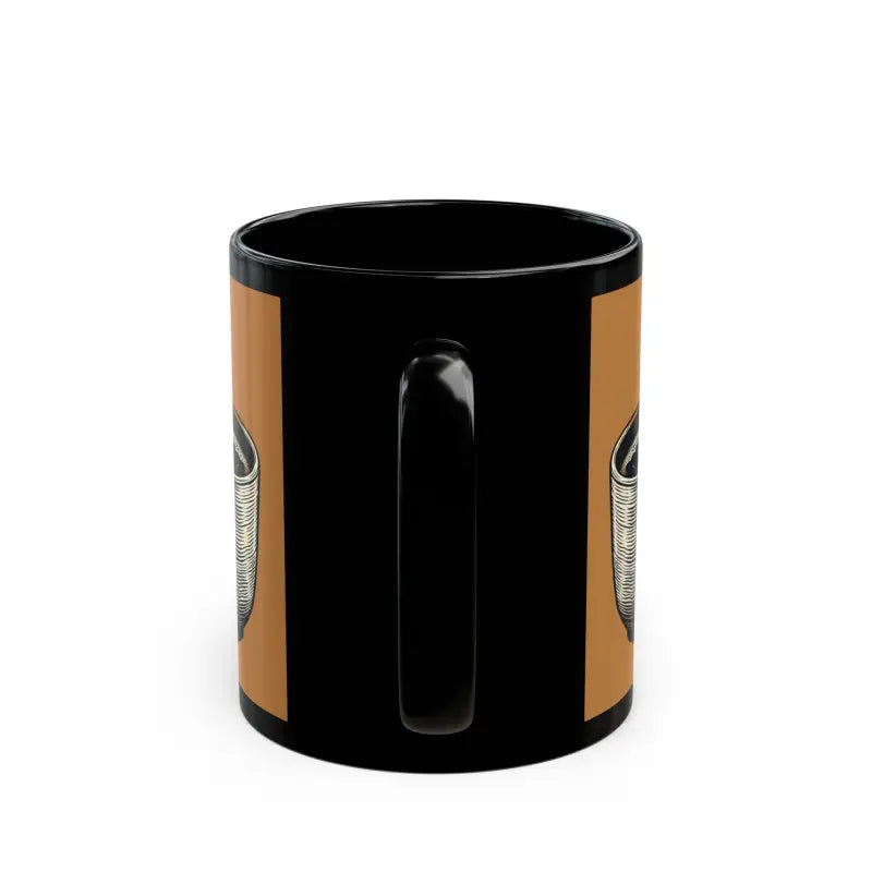 Kickstart your Day with a Sleek Black Ceramic Coffee Mug