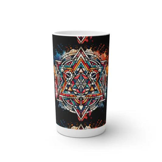 Elevate Your Morning Routine With Colorful Geometric Mandala Mugs!