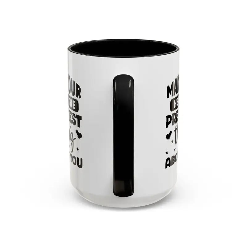 Elevate Mornings with our Stylish Accent Coffee Mug