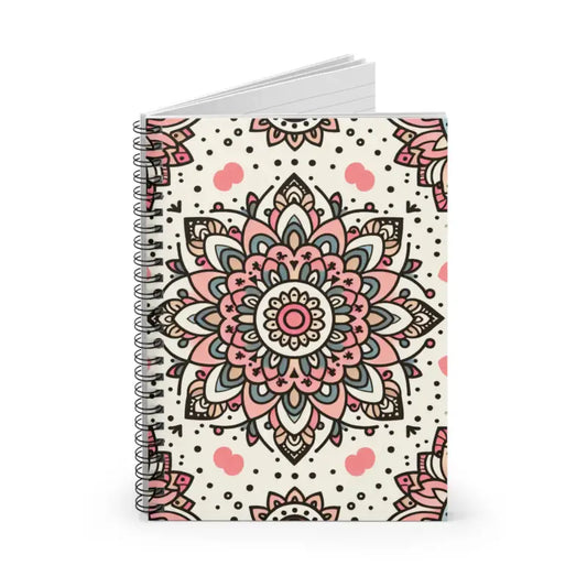 Elevate Your Notes With Trendy Mandala Spiral Notebook - Paper Products