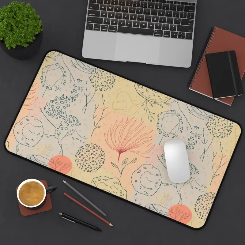 Unlock Workspace Potential with Neoprene Desk Mat - 12’’ × 22’’ Home Decor