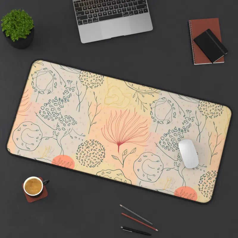 Unlock Workspace Potential with Neoprene Desk Mat - 15.5’’ × 31’’ Home Decor