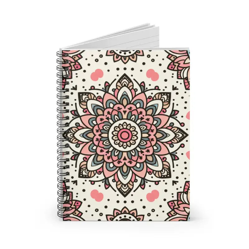 Boost your Style with a Trendy Mandala Spiral Notebook! - one Size Paper Products