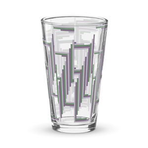 Shaker Pint Glass - Party Ready Clear Drinkware - Dipaliz - Beer Glasses