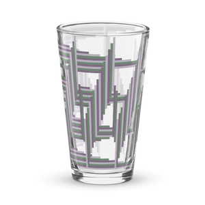 Shaker Pint Glass - Party Ready Clear Drinkware - Dipaliz - Beer Glasses