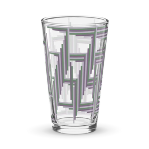 Shaker Pint Glass - Party Ready Clear Drinkware - Dipaliz - Beer Glasses