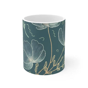 Dipaliz Butterfly Mug - Stylish Coffee Cup for your Daily Sip - 11oz - Mugs