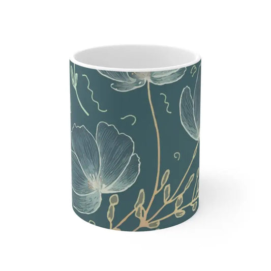 Sip in Style with Dipaliz’s Elegant Butterfly Mug - 11oz