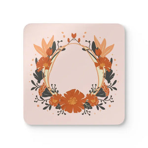 Corkwood Coaster Set - Stylish Spill Protection - Dipaliz - Cork / 3.75’’ × / Square - Coasters