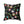 Black Spun Polyester Square Pillow - Bold Comfort Style - Dipaliz - 20’’ × - Throw Pillows