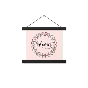 Bloom Today Gallery Wall Hanger - Transform your Space - Dipaliz - Black / 10″×10″ - Posters Prints & Visual Artwork