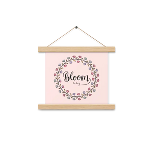 Bloom Today Gallery Wall Hanger - Transform your Space - Dipaliz - Oak / 10″×10″ - Posters Prints & Visual Artwork