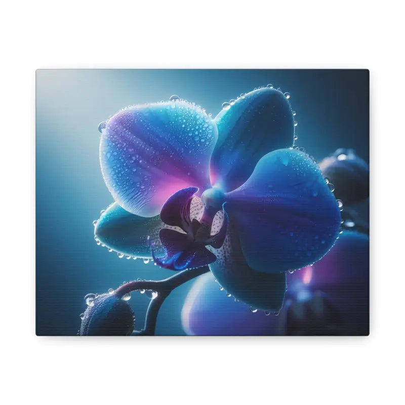 Enchant your Space with Blue Orchid Canvas Gallery Wraps - 10″ x 8″ / 1.25’’