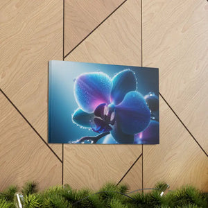 Canvas - Stunning Blue Orchid Gallery Wraps - Dipaliz