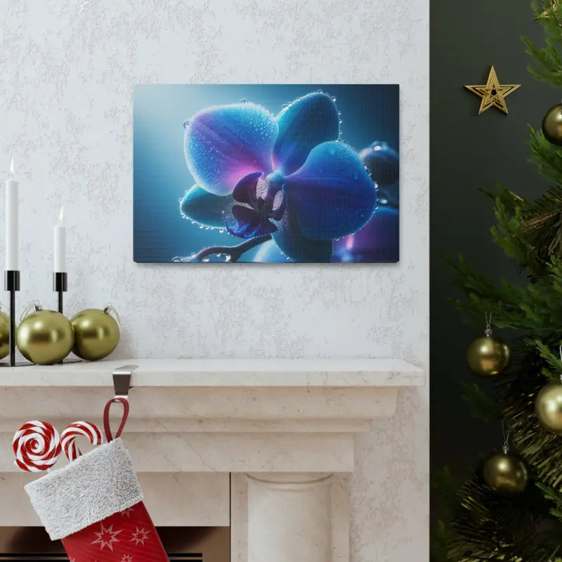 Enchant your Space with Blue Orchid Canvas Gallery Wraps