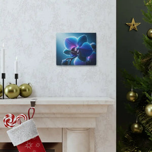 Canvas - Stunning Blue Orchid Gallery Wraps - Dipaliz