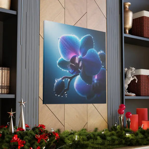 Canvas - Stunning Blue Orchid Gallery Wraps - Dipaliz
