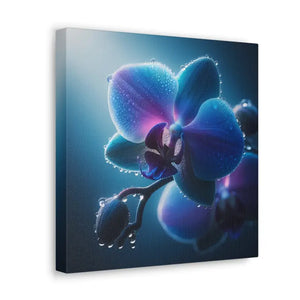 Canvas - Stunning Blue Orchid Gallery Wraps - Dipaliz