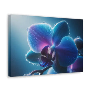 Canvas - Stunning Blue Orchid Gallery Wraps - Dipaliz
