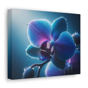 Canvas - Stunning Blue Orchid Gallery Wraps - Dipaliz