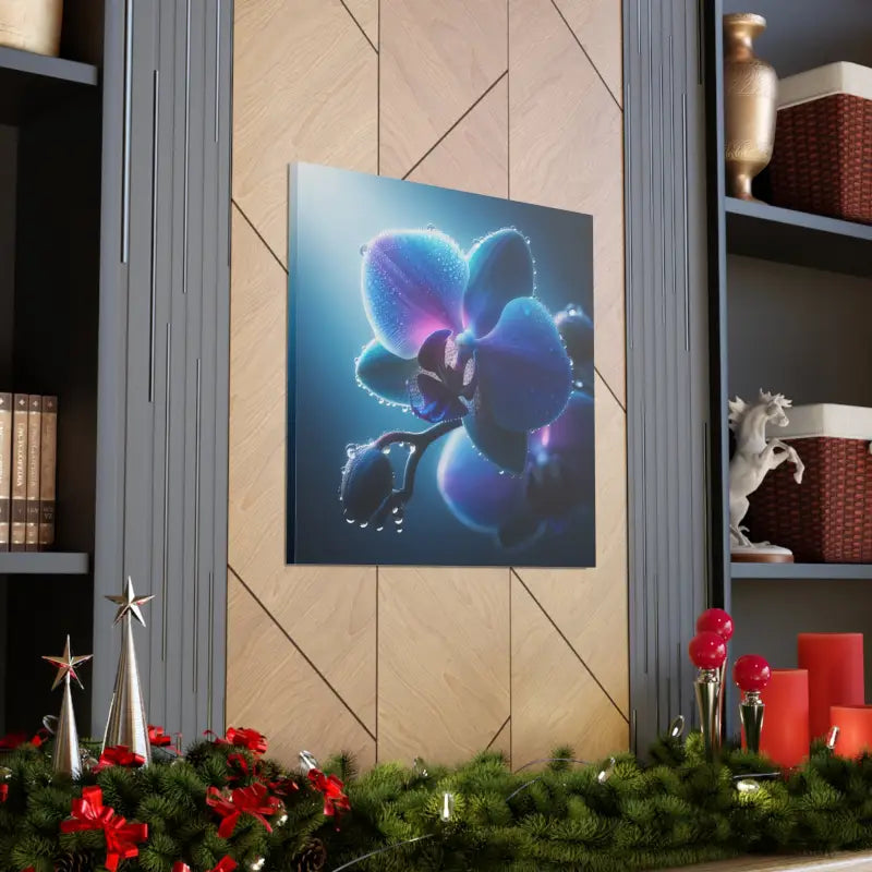 Enchant your Space with Blue Orchid Canvas Gallery Wraps