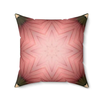 Coral Dream Abstract Polyester Pillow - Add a Pop of Color! - 20’’ × Home Decor