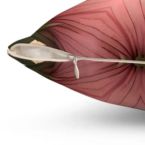 Coral Abstract Pattern Polyester Square Pillow - Dipaliz - Throw Pillows