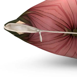 Coral Abstract Pattern Polyester Square Pillow - Dipaliz - Throw Pillows