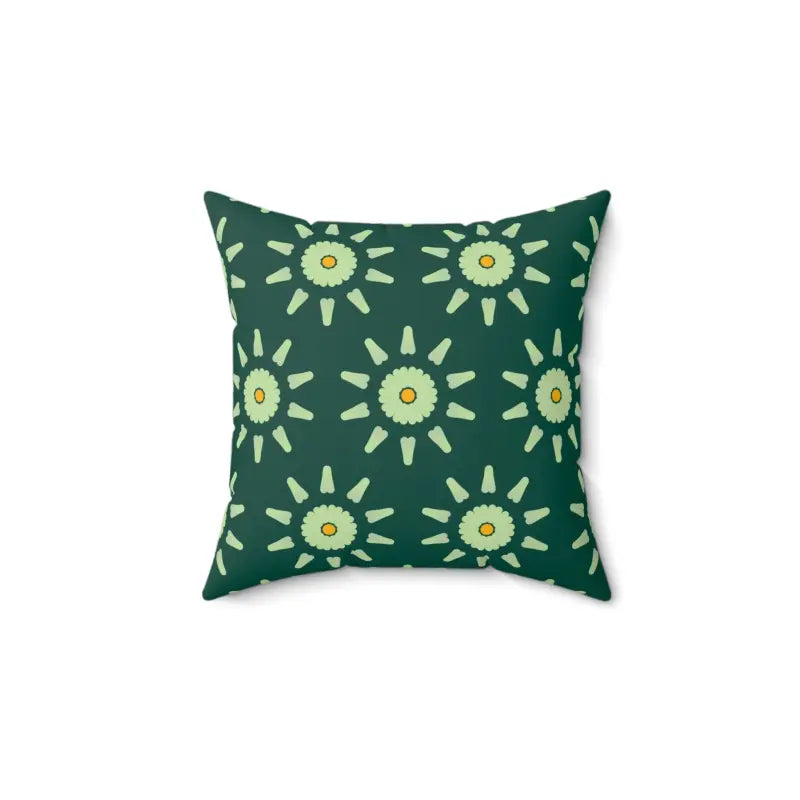 Spruce Up your Space with Dipaliz Abstract Flower Pillow - 14’’ × Home Decor