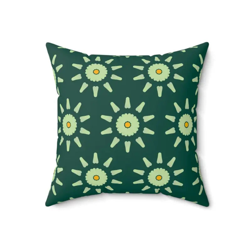 Spruce Up your Space with Dipaliz Abstract Flower Pillow - 18’’ × Home Decor