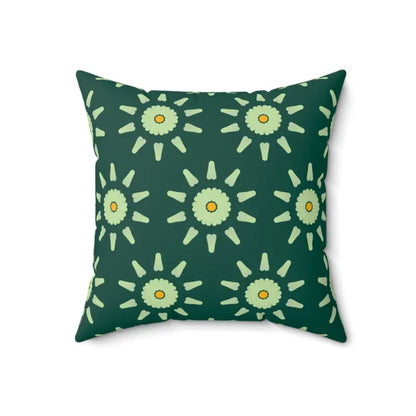 Spruce Up your Space with Dipaliz Abstract Flower Pillow - 18’’ × Home Decor