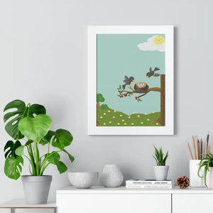 Framed Vertical Poster - Natural Style Wall Art - Dipaliz - Posters Prints & Visual Artwork