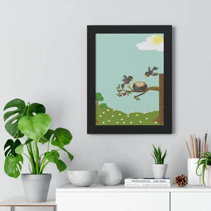 Framed Vertical Poster - Natural Style Wall Art - Dipaliz - Posters Prints & Visual Artwork