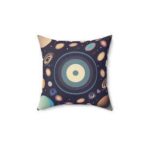 Spun Polyester Square Pillow - Stylish Comfort Decor - Dipaliz - Throw Pillows