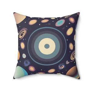 Spun Polyester Square Pillow - Stylish Comfort Decor - Dipaliz - Throw Pillows