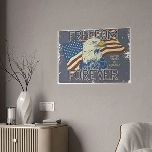 Freedom Forever Gloss Posters - Trendy Women’s Fashion Art - Dipaliz - Prints & Visual Artwork